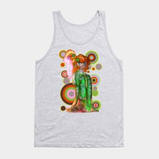 Ginger Kimono Girl Tank Top